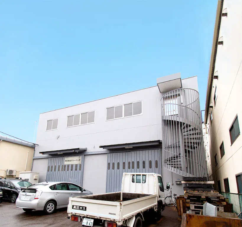 菱江工場の外観